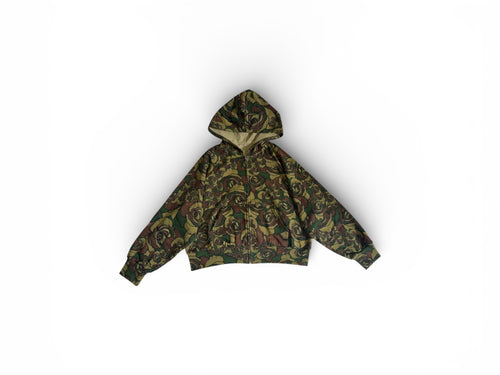 CAMO ROSE HOODIE